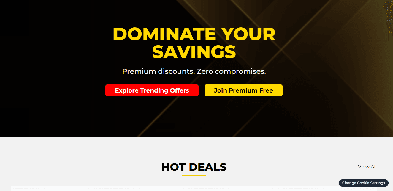 MoreDealsX – Premium Savings Platform